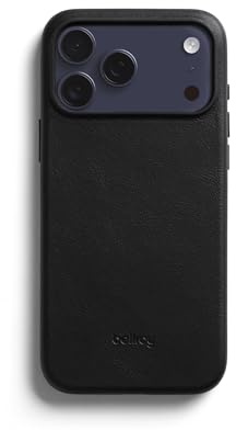 Bellroy Phone Case for iPhone 17 Pro Max (leather phone case) - Black