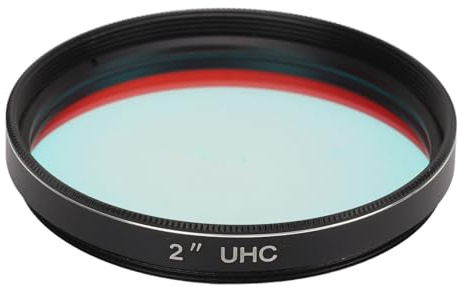 lvifloae Filtro UHC Filtro de Bloqueo de contaminación lumínica Urbana El Accesorio para telescopio astronómico de Contraste Ultra Alto Elimina significativamente la contaminación