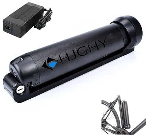 HJGHY 24v,10.5Ah, 24V 8Ah 10,5Ah Lithium-Ionen-Akku in Flaschenform für E-Bikes, 24-Volt-Lithium-Ionen-Akku in Kesselform für elektrische Mountainbike-Motoren