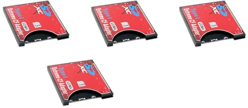 Vjsujehgy 4X la per Schede da SD un Supporta la Scheda SD Wireless WIFI Tipo I Adattatore per Fotocamera SLR