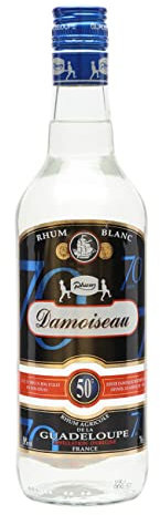 Rhum blanc Damoiseau - Rhum agricole - 50vol - 70cl