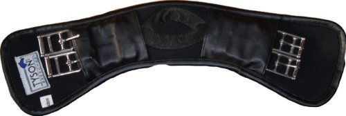 Mondgurt Sattelgurt Kurzgurt Mond Gel ! mit Lastik Dressurgurt 45 50 55 60 65 70 75 80 90 cm Tysons ! (70 Zentimeter)