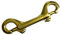 Sharplace Doppelkarabiner aus Messing Karabiner Clip