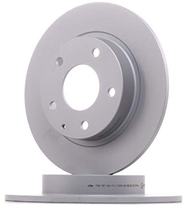 ATE 2x Bremsscheibe Hinten Ø265,0mm Höhe: 39mm Dicke: 9,0mm Lochkreis-Ø: 114,3mm voll 24.0109-0181.1