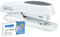 Rapesco 1483 ECO Sting Ray Pinzatrice e 1000 x 24/6 mm Punti, Capacità 20 Fogli, Protezione Antibatterica, Bianco