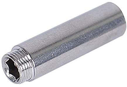 Soytich Acier INOX Filetage Rallonge Robinet 1/2' 3, 4, 5, 6, 8cm (Rallonge Robinet) - Länge 8cm