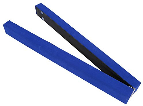 Schwebebalken, Gymnastikbalken Kinder Faltbarer Balken Turnen Balance Beam 220 cm Gymnastik Gymnastikbalken mit Rutschfestem Boden für Fitnessstudio, Training, Blau