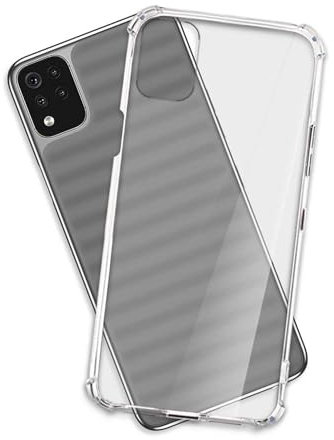 mtb more energy® Hülle Crystal Armor kompatibel mit LG K42 (6.6'') - Anti Shock Verstärkung - 1,5mm TPU - Schutz-Hülle Cover Tasche Handyhülle