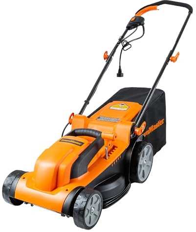 LawnMaster MEB1114K Electric Corded Lawn Mower 15-Inch 11AMP