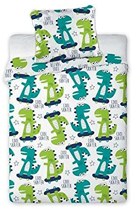 FARO Dino Babybettwäsche 100x135 cm + 40x60 cm