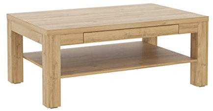 FORTE Havanna Couchtisch, Holzwerkstoff, Alteiche, B x H x T: 110 x 45 x 70 cm