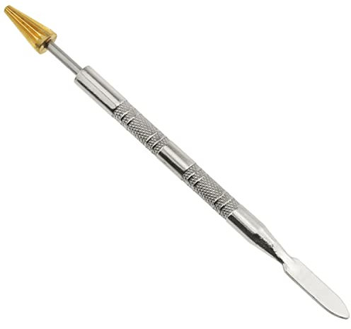 Leather Craft Dye Pen RLECS Tapered Head Leather Edge Dye Pen Dual Purpose Edge Treatment Roller Applikator Printing Tool Edge Treatment Roller Pen