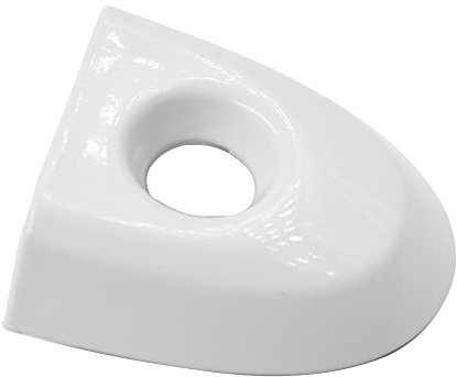 VHEUHZ 1 x keyhole driver's side door lock cover cap protector 806441KK0D compatible with Juke & Micra (white)