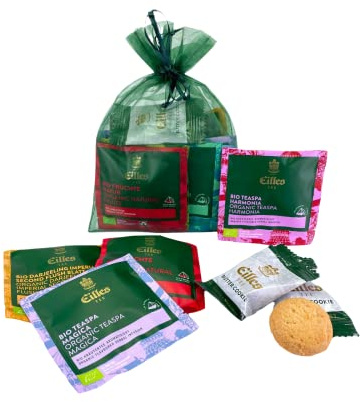 Geschenkset BIO Tea Diamonds und Butter Cookies von Eilles