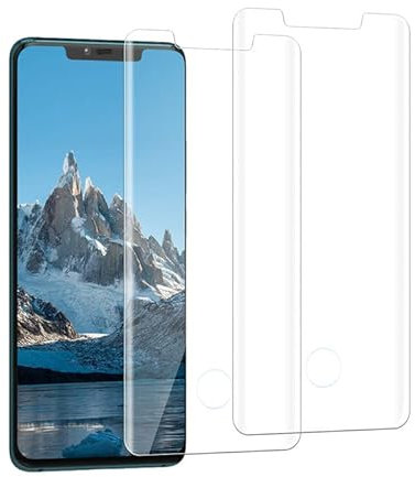 Lakoney für Huawei Mate 20 Pro Panzerglas, Schutzfolie Huawei Mate 20 Pro Panzer Schutz Glas, 9H Härte Huawei Mate 20 Pro Schutzglas, Blasenfreie für Displayschutzfolie Huawei Mate 20 Pro Folie