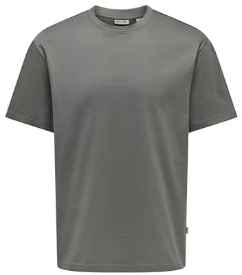 Only & Sons Male T-Shirt Locker geschnitten Rundhals T-Shirt