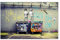 Life is short bilder auf Leinwand, fertig zum Aufhängen, Banksy like Leinwanddruck- Kunstdruck moderne Wandbilder, wanddekoration (div.Formaten) (80x120 cm)