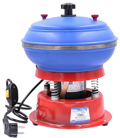 Tamburo di lucidatura vibrante, lucidatrice di boccole Lucidatrice a tamburo vibrante Lucidatrice vibrante per parti metalliche Gioielli pietre accessori auto