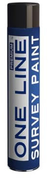 One Line Semi-Permanent Line Marking Paint 750ml (Black)