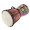 6 Zoll Afrikanische Trommel, Handgefertigtes Traditionelles Afrikanisches Trommelinstrument Aus Ziegenleder Aus Massivholz Djembe Für Anfänger