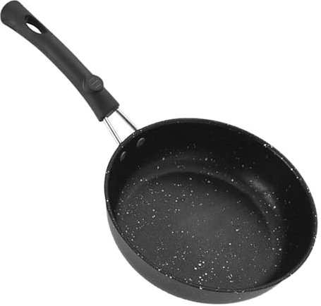 Poêle à Frire en Pierre Maifan, Poêles et Poêles Antiadhésives, Ustensiles de Cuisine, Poêle à Omelette, Ustensiles de Cuisine pour la Maison et L'extérieur (12 cm)