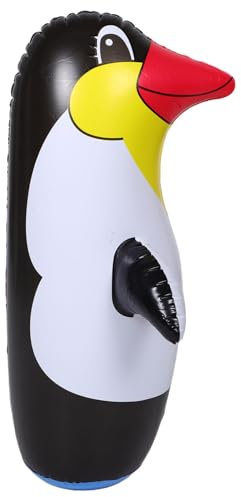 Hohopeti Aufblasbares Pinguin Spielzeug Für Kinder Niedliche Pinguin Form Party Dekoration Outdoor Spaß Spielzeug Cartoon Pinguin Spielzeug Interaktives Kinderspielzeug