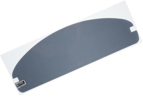 Alipis Helmet Rainproof Film Anti Rain Sticker Motorcycle Helmet Visor Film Helmet Anti-fog Film Anti-fog Inserts Helmet Lens Sticker Transparent Rainproof Film Helmet Patch Black Plastic