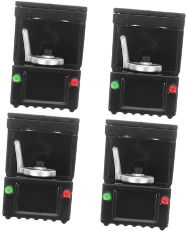 ibasenice 4pcs Miniature Maker Dollhouse Mini Machine Toy Mini Coffee Machine for Dollhouse Decorations