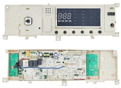 BWJUSWS Scheda di Controllo del Computer 17138100015563 Parti della Lavatrice del Circuito PCB Compatibile con Midea Lavatrice