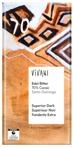Vivani Edel Bitter, mit 70% Cacao, 80g