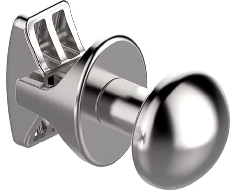 anapont Handtuchhalter Handtuchknopf Handtuchhaken Bademantelhalter für Heizkörper Badheizkörper 2er Set (chrom, Typ 2)