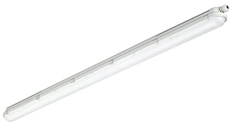 Philips CoreLine Innenraum 57 W weiß – Lampe (Innenraum, Weiß, IP65, Polycarbonat, Edelstahl, Stahl gebürstet, I)