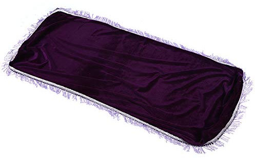 VGEBY Store Piano Keyboard Dust Protection, Velvet Decorative Cover for 61/88 Keys Keyboard (61 Keys Purple)