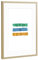 artboxONE Poster mit Rahmen Gold 30x20 cm Gym & Tonic von Orara Studio - gerahmtes Poster