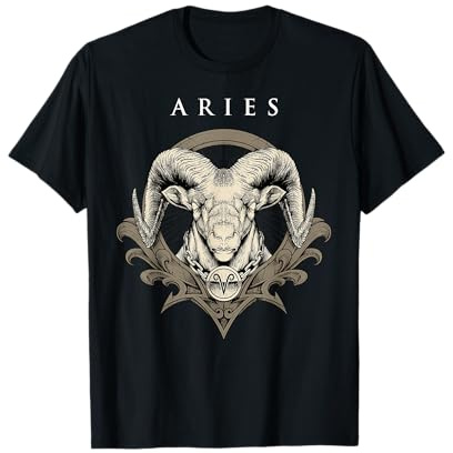 Sternzeichen Widder T-Shirt Geburtstag März - April T-Shirt