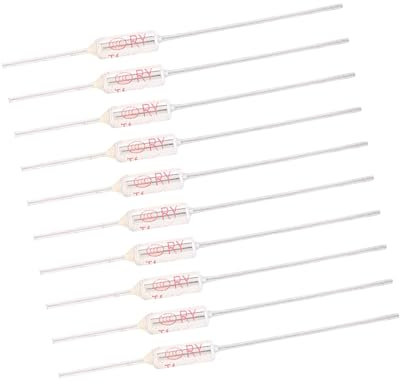 Fusible térmico de 10 piezas, fusible térmico carcasa metálica 250VAC 10A fusible ignífugo utilizado para proteger el circuito fusible distribuidor térmico(172)