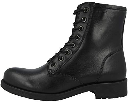 Geox D Rawelle A, Botines Mujer, Black, 35 EU