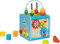 Motorikwürfel Activitywürfel aus Holz goki Kleinkinder-Spielzeug mit Palandi® Sticker