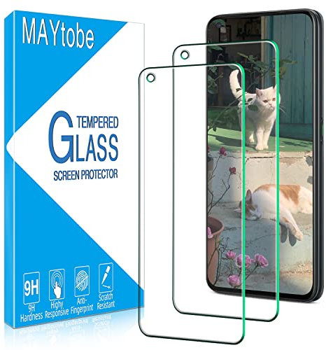 MAYtobe 2 Unidades Protector de Pantalla para OPPO A54 5G, A74 5G, A53, A53s, A52, A72, A73 5G, Cristal Vidrio Templado Antiarañazos, Antihuellas, Sin Burbujas, Dureza 9H, Ultra Transparente