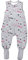 TupTam Baby Winter Schlafsack mit Beinen und Füßen OEKO- TEX zertifizierte Materialien, 2.5 TOG, Unisex, Farbe: Bärchen mit Brille/Grau, Größe: 80-86