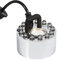 Yctze Mini-Nebelmaschine, 24 V Farbwechsel-Ultraschall-Nebelmaschine Wasserbrunnen Teichzerst?uber Luftbefeuchter 12 LED f¨¹r Home Office Hotel(Three-Color Gradient atomizing Head)