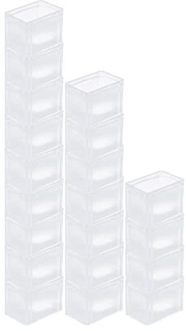 PROREGAL SuperSparSet 20x Transparenter Eurobehälter BasicLine mit geschlossenem Griff | HxBxT 22x20x30cm | 9,4 Liter | Eurobox, Transportbox, Transportbehälter, Stapelbehälter
