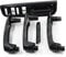 cantondz Lot de 5 Poignée de porte arrière Intérieur et Couverture compatible avec VW Golf Mk4 1998-2006
