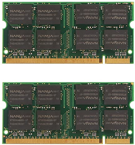 BRIUERG 2X DDR 1 GB RAM per computer portatile SODIMM DDR 333 MHz PC 2700 200 pin per Notebook Sodimm Memoria