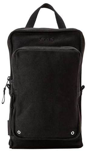 Levi's Herren NS Zip Sling Bag, Regular Black
