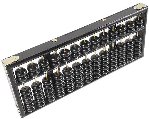 TOYANDONA Professioneller Holz-Abacus Für Retro Rechenrahmen Aus Holz Mit Riegeln Und Perlen Für Arithmetiktraining Und Lernhilfe Rechenfähigkeit Und Gehirnentwicklung