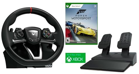 X BOX ONE/PC Lenkrad und Pedale Kompatibel mit Series X/S Orig. Licensed X BOX Racing Overdrive + Forza Motorsport