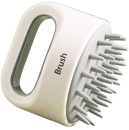 GLEAVI Kopfhaut Massagebürste Für Haar Und Kopfhautpflege Shampoo Dusche Körper Bürste Haarwäscher Mit Ergonomischem Design Sanft Für Erwachsene Entfernt Schuppen Und Schmutz