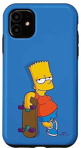 The Simpsons Bart Simpson Sky Blue Case for iPhone 11