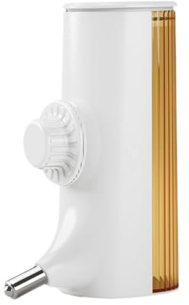 AONYAYBM Roller Ball Design Dog Crate Water Bottle Dispenser, Plastic Dog Water Bottle for Crate No Wet Mouth, Dog Crate Water Bottle, Dog Cage Water Dispenser Suitable for Cages